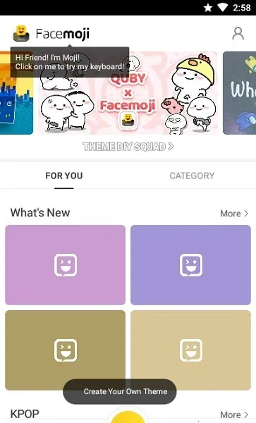 Facemoji Keyboard(Ȥζ���뷨)